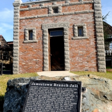 Jamestown Jail  Built 1898